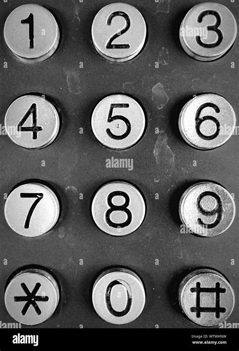 Old Phone Keypad High Resolution Stock Photography and Images - Alamy