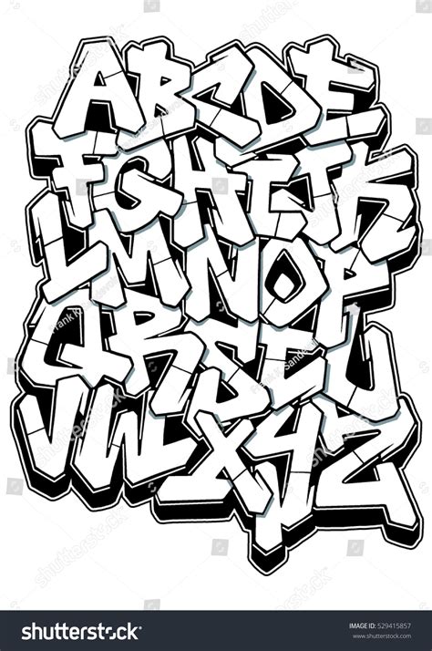 How To Draw A Graffiti Letters A Z