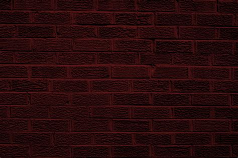 Dark Red Brick Wall Texture – Photos Public Domain