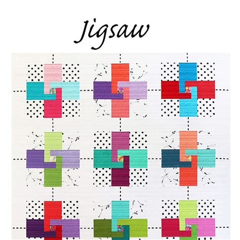 Puzzle Quilt Pattern - Etsy