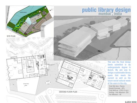 Design Thesis - Public Library - B.Arch - May 2011 :: Behance