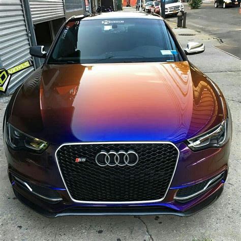 Nouvelle Audi S5 avec peinture irisée multicolore | Supercars | Футуристические автомобили ...