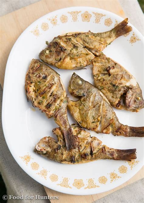 Garlic and Lime Grilled Whole Bluegill | Panfish recipe, Bluegill ...