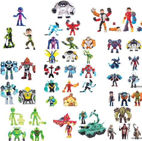 Here’s every single Ben 10 reboot action figure we’ve seen so far : Ben10