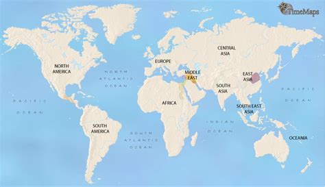 Map of the World, 1000 BC: History in the Early Iron Age | TimeMaps