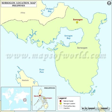 Sorsogon Barangay Map