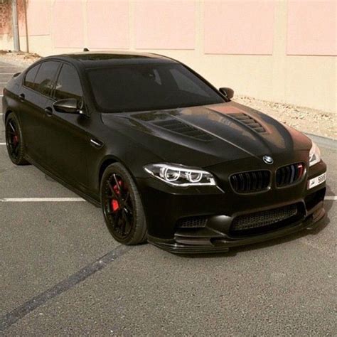 Matte Black Bmw M5