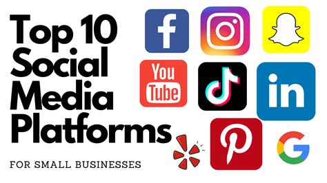 Top Ten Social Media Platforms For Small Businesses - Business Cobra