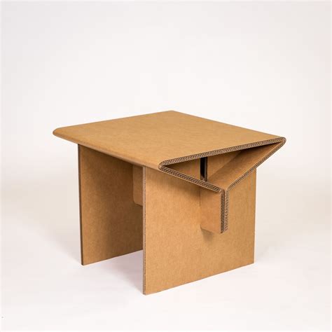 Side Table | Cardboard furniture, Cardboard furniture design, Diy cardboard furniture