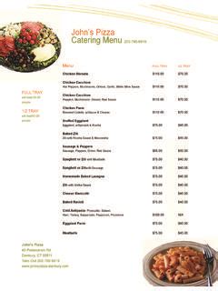 John Catering Menu - Johns Pizza / john-catering-menu-johns-pizza.pdf ...