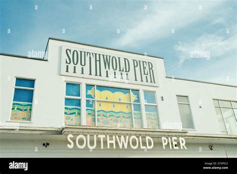 Southwold Pier Arcade, England Stock Photo - Alamy