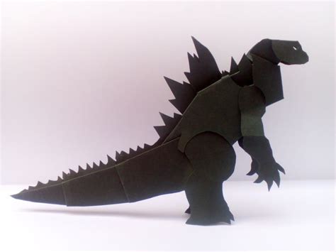 Godzilla | Origami and kirigami, Paper artwork, Kirigami