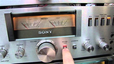 sony TA-515+ sony ST-515 + sony TU-C5 - YouTube