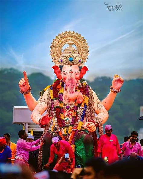 Mumbai Ganesh Utsav™ ©мgυ, mumbai ganpati HD phone wallpaper | Pxfuel