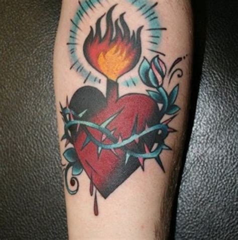 Sacred Heart Tattoos - Tattoo Me Now