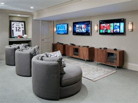 50 Gaming Man Cave Design Ideas For Men - Manly Home Retreats