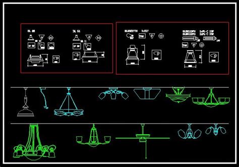 CAD Drawings Free Download: Lighting Symbols - CAD Drawings Download