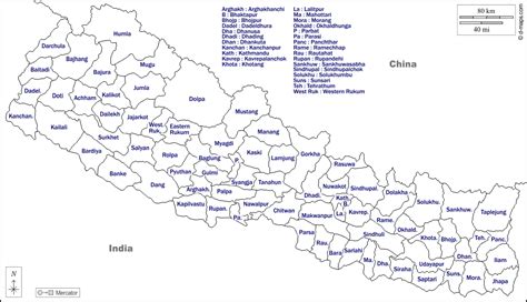 Map Of Nepal With 77 Districts, Updated Map Of Nepal With, 42% OFF