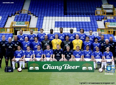 Football Wallpaper Everton Team Squad | High Definitions Wallpapers