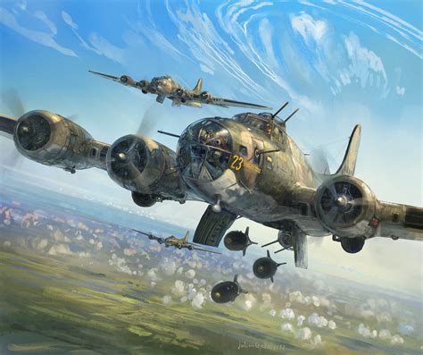 Julien lepelletier ART - B-17 Flying Fortress ETO