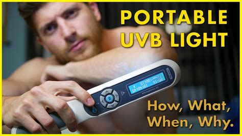 Treating Psoriasis | Portable UVB Light Therapy Device 2019 - YouTube