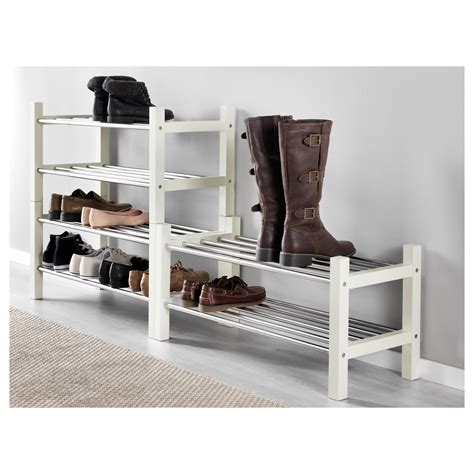 TJUSIG Shoe rack, white, 31 1/8" - IKEA