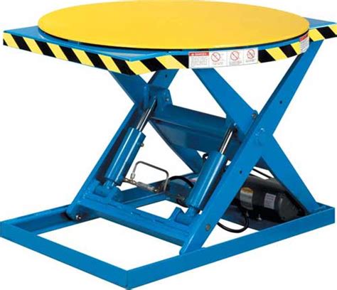 Roto-Max: Rotating Scissor Lift Tables by Lift Products Inc.