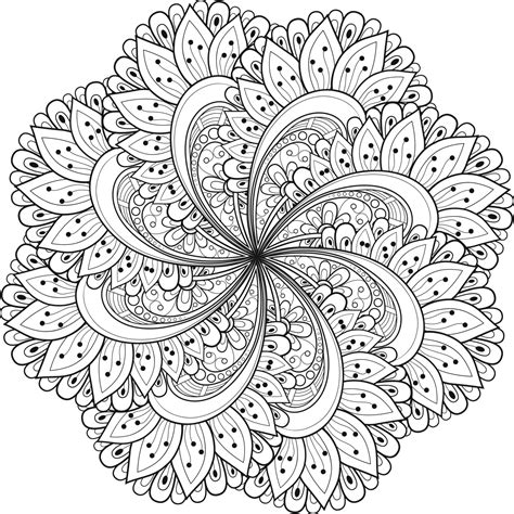 Mándalas para colorear, dibujos mandalas para imprimir