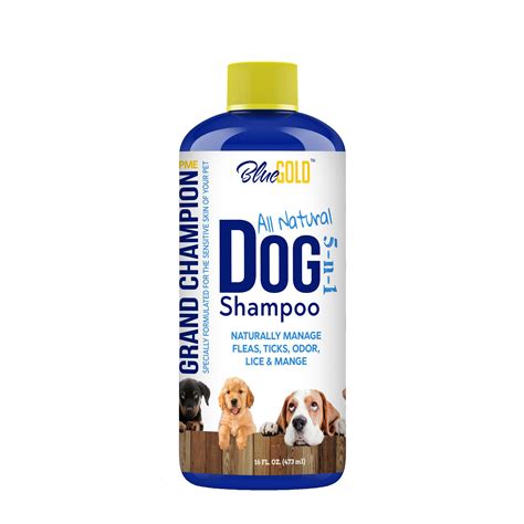 BlueGold® All Natural 5-n-1 Dog Shampoo – Eden BlueGold®