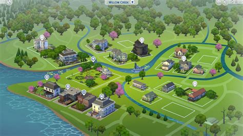 The Sims 4: Map View is getting a colorful update!