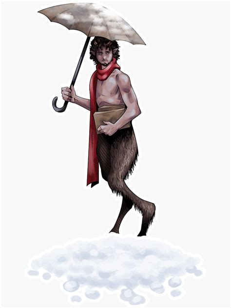 "Mr Tumnus from Narnia" Sticker for Sale by KJNewman100 | Redbubble