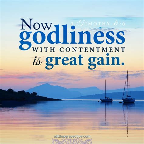 godliness with contentment