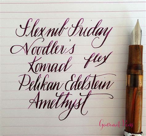 Ink Shot Review Pelikan Edelstein Amethyst @AppelboomLaren @Pelikan ...