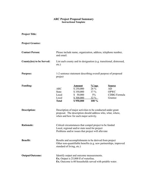 Project Summary - 19+ Examples, Format, How to Make, Pdf