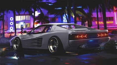 Seriously! 39+ Reasons for Ferrari Testarossa Miami Vice Wallpaper? Miami vice ferrari ...