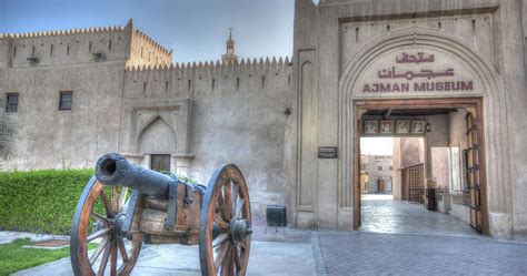 The Ajman Museum is housed in an 18th C fortress that was used as a stronghold for the Emirates ...