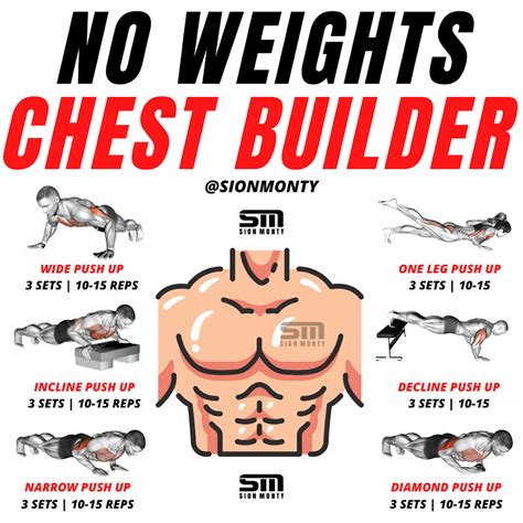 Chest workout for men – Artofit