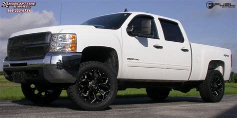 Chevrolet Silverado 1500 Fuel Assault D546 Black & Milled 20 X 9