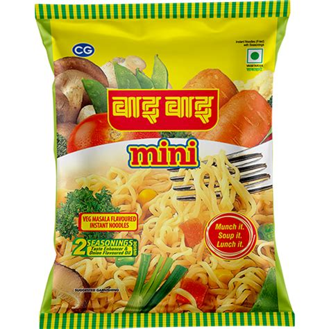 Wai Wai Mini Vegetables | Veg Masala Flavored Instant Noodles