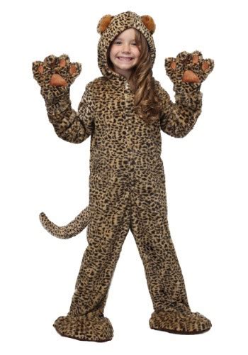 Premium Leopard Halloween Costume for Kids