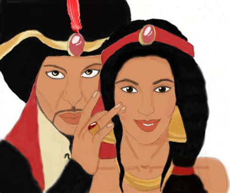 Jafar and Jasmine by Dorkababa on DeviantArt