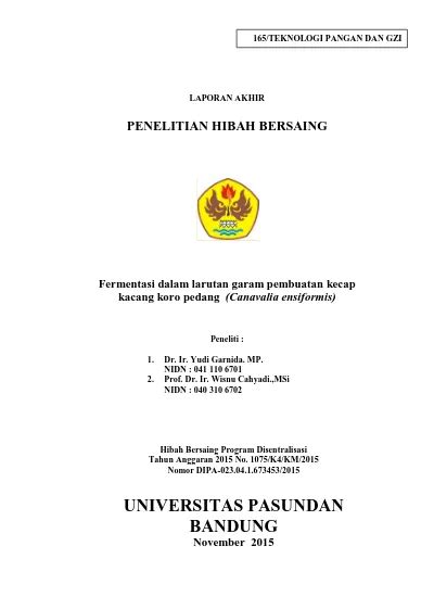 UNIVERSITAS PASUNDAN BANDUNG