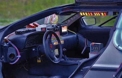 This Back to the Future DeLorean replica is up for grabs