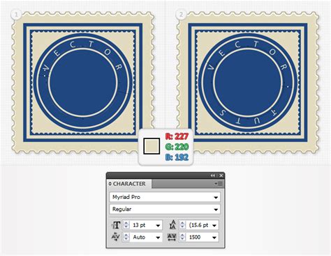 How to Create a Vector Stamp Set in Illustrator