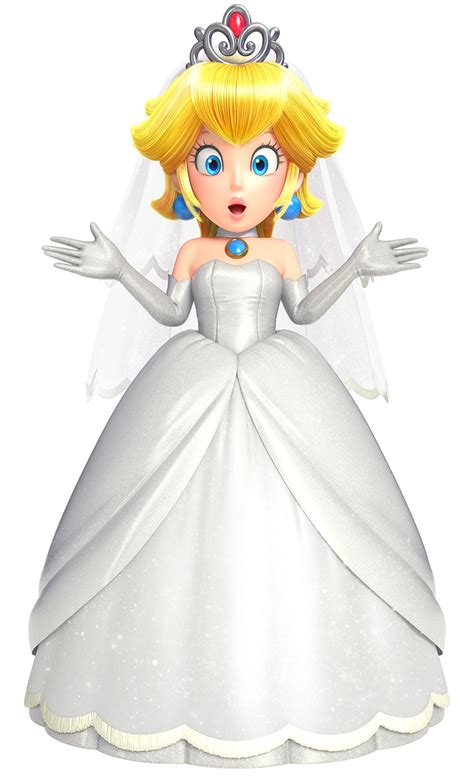 Wedding Peach Art - Super Mario Odyssey Art Gallery