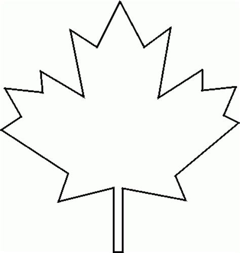 Maple Leaf Stencil Printable - ClipArt Best