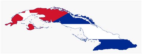 Cuba Flag Map, HD Png Download , Transparent Png Image - PNGitem