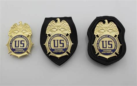 DEA Special Agent Badge, Replica Badge, Police Badge, For Cosplay ...