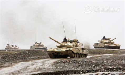 China’s Type 99A main battle tank deployed in high-altitude border defense frontier: reports ...