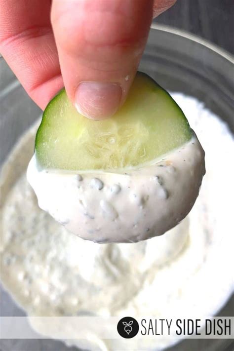 ADDICTING Cucumber Dip Recipe with Dill (KETO)